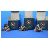 3 NIB Boyds Bears