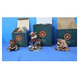 3 NIB Boyds Bears