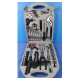 Tool Set Pliers, Sockets, Cutter, 1/4" Rachet,