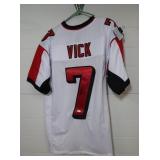 Autographed Vick Jersey w/Beckett Authentication