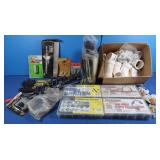 Misc Lot-PVX Pipe, Sockets,NIP