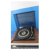 Vintage Panasonic Turntable, 8 Track Player-