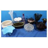 Glassware- Unmarked Fenton, Royal Canadian