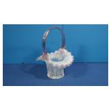 Vintage Fenton Opalescent Basket