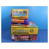 4 Games- Cranium, LOGO &More