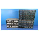 Nuts, Bolts Organizers w/Contents, Blue-