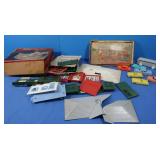 Lg Lot Vintage Plasticville Toys