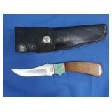 Vintage Case XX Knife- USA Bradford PA w/Leather