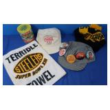 Hat w/Buttons, PGH Sports Hats &More