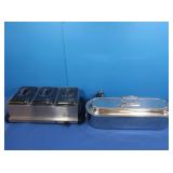 Wolfgang Puck Buffet Server &Oval Roaster