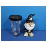 NFL Penguins Gnome, Pirates Tumbler
