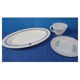 Vintage Fire King Bonnie Blue Cup &Saucer,