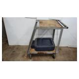 Cart w/Wheels 18x25x30"