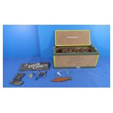 Fishing Signs, Dry Bait Box 14.5x7x6"