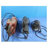 3x31" Belt Sander, 1/3 Sheet Pad Sander, 4" Pad