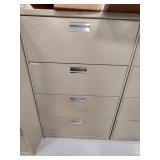4 Drawer HON Filing Cabinet 36x19x53