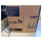 Box Cat 5E 350 MHz 24 AWG Solid 4PR Unshielded