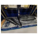 Large Lot of Wire Shelving Parts (6 less poles