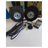2 Tires-4.10/3.5, Power Strip & more
