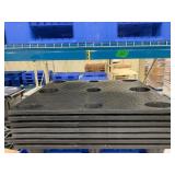 7 Plastic Pallets-Appro 48"48"x1=