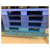 4 Plastic Pallets-48"x48"x6"