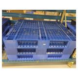 3 Plastic Skids-48x48x6"