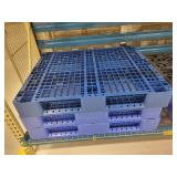 3 Plastic Skids-48x48x6"
