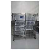 Locking Metal Roller Cage 62x33x68