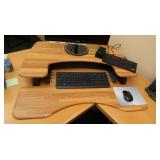 Varidesk Stand Up Desk, View Sonic Monitor & More
