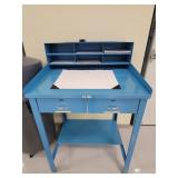 Metal Stand-up Desk w/Drawers&Cubby-36x30x56"