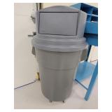 Large Rubbermaid Trash Can on Wheels-27x51"