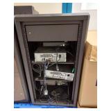 Cabinet for Servers w/Contents 23x18x41 "Fat Cat"