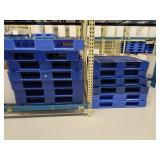 12 Plastic Pallets 48x48x6