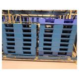 15 Plastic Pallets 48x48x6