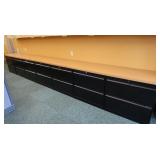 7-2 Drawer File Cabinets 30x18x27.5, Countertop