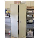 2 Door Wheeled Shelving Cabinet-36x24x84"