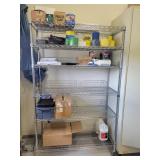 Wire Shelving unit-48x18x77 ** No Contents*