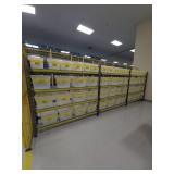 3 Section Heavy Duty Wire Racks(76x12x72")