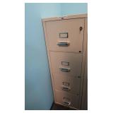 4 Drawer File Cabinet 17x25x52