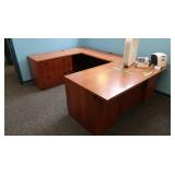 3pc Desk Sections 72x36x30; 43x24x30 72x24x30