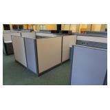 Cubicle Unit-1 Center Wall Connects 5 Cub, 6