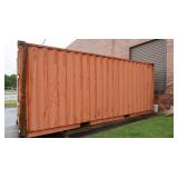 240"x102"x103"h Shipping Container w/Key for Lock