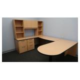 4pc Office Desk-Sections