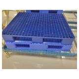 3 Plastic Skids48x48x6"