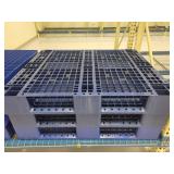 3 Plastic Skids-48x48x6"