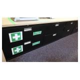 4-2 Drawer File Cabinets-36x28x19 w/Loose