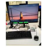 Lenova 24" Computer Monitor, Mouse, Keyboard