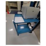 Utility Table (25x19x31) w/HP Printer