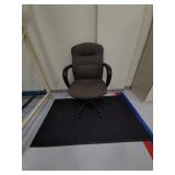 HOHN Multi-Adj. Office Chair w/Mat-
