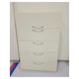 5 Drawer Lateral File Cabinet-42x19x65"